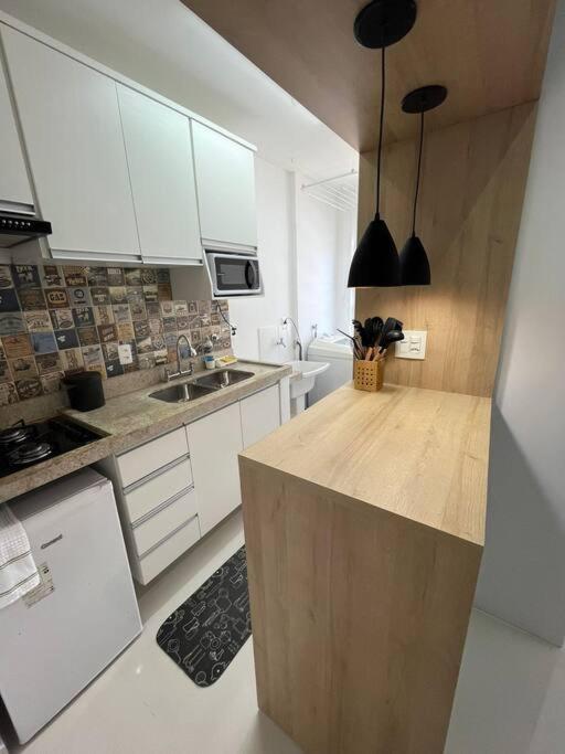 Vista Mar, Moderno Para Relaxar. Apto Completo ! São Vicente Εξωτερικό φωτογραφία